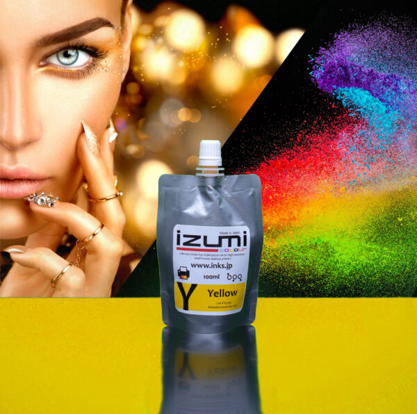 Izumi Yellow Dye Sublimation Ink - 100ml