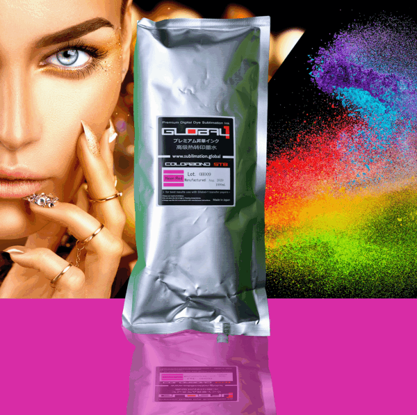 G1 NeonRed 1L - LR Global 1 Neon Red Ink - 1 Litre