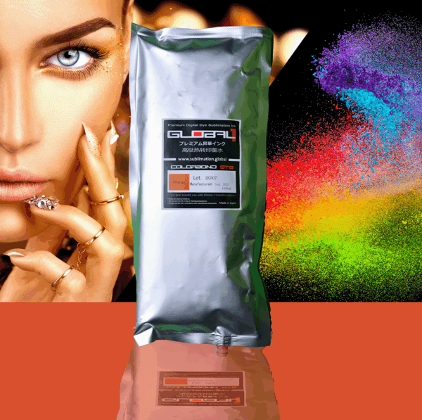 G1 Orange 1L - LR Global 1 Orange Ink - 1 Litre