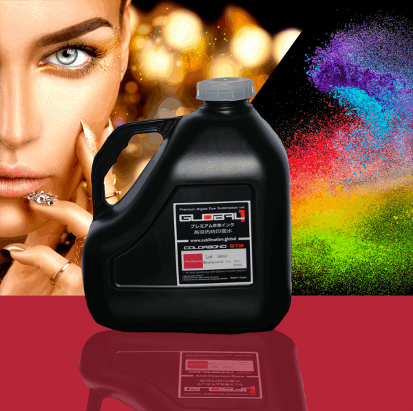 Global 1 Ultra Magenta Ink - 5 Litres