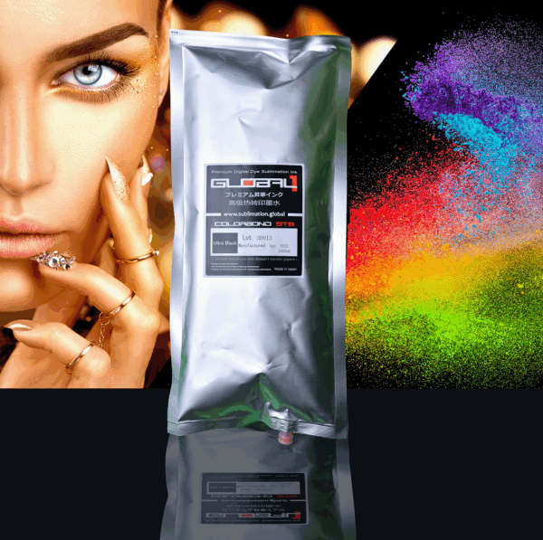 Global 1 Ultra Black Ink - 1 Litre