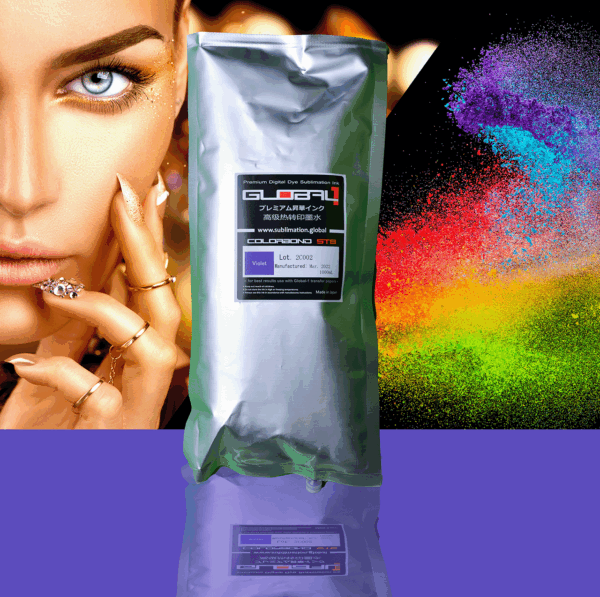 Global 1 Violet Ink - 1 Litre