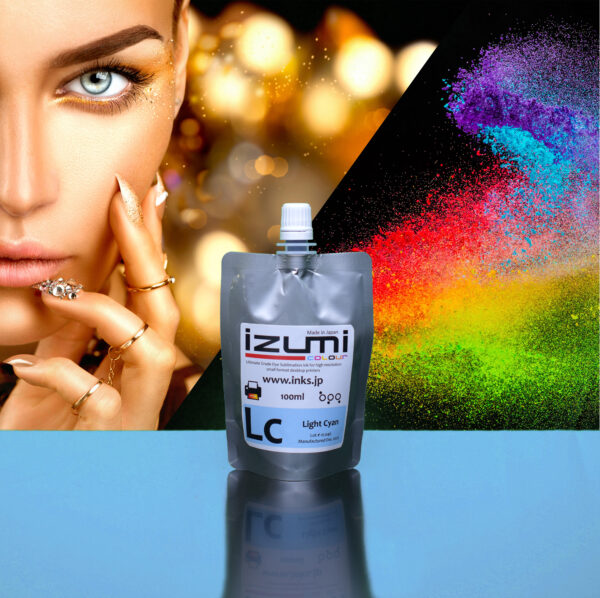 Izumi Light Cyan Dye Sublimation Ink - 100ml