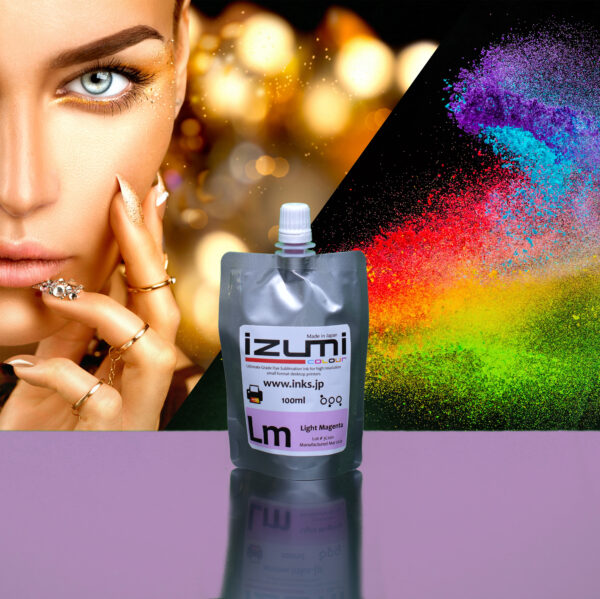 Izumi Light Magenta Dye Sublimation Ink - 100ml