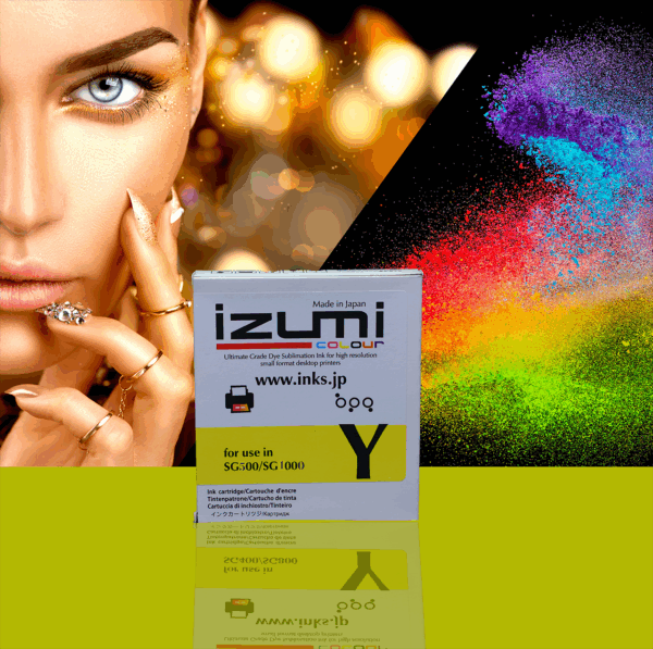 Izumi Sawgrass Yellow Ink Cartridge - 500/1000